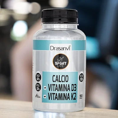 calcio y vitaminas d3 + k2